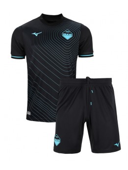 Lazio Ausweichtrikot für Kinder 2024-25 Kurzarm (+ Kurze Hosen)